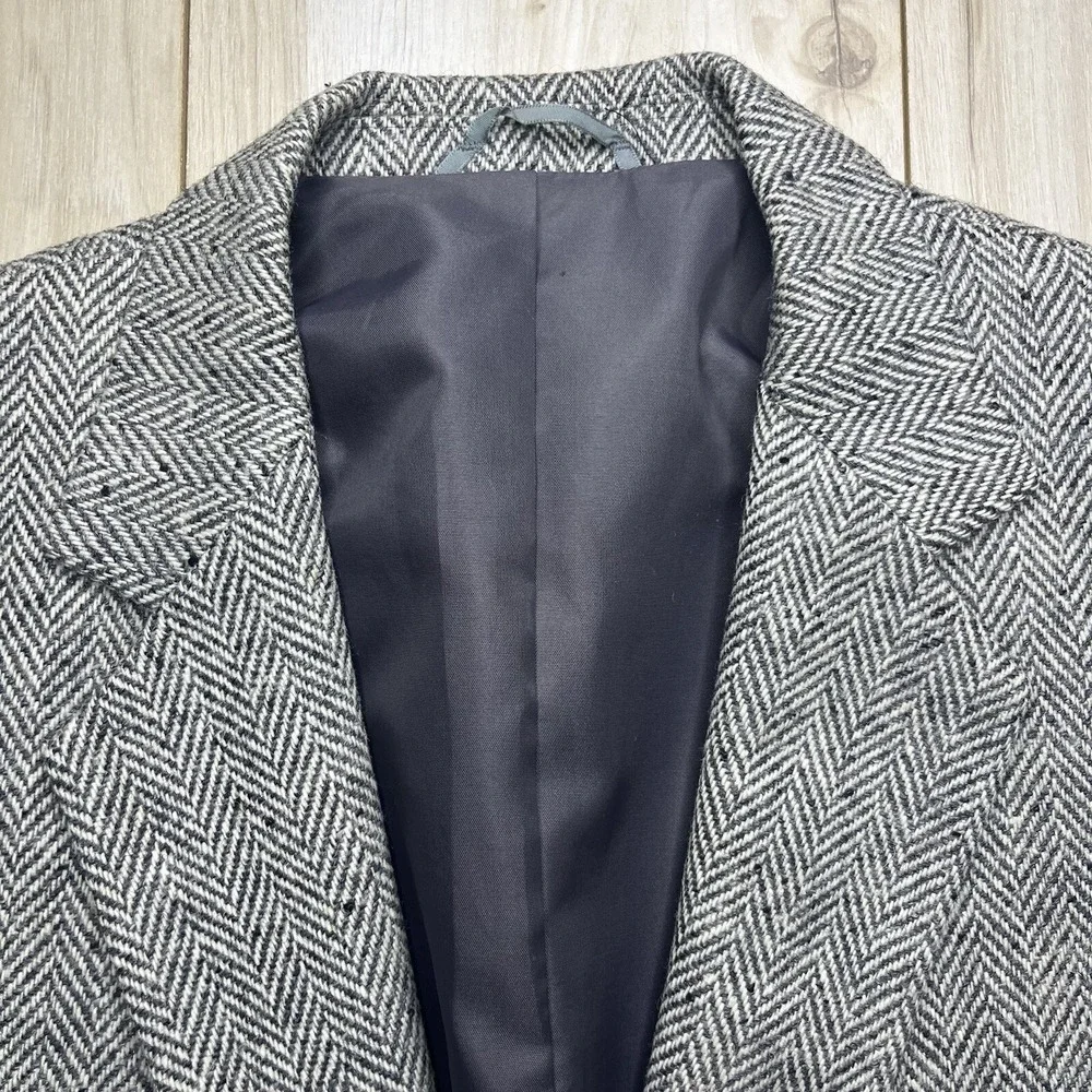 The English Sports Shop Bermuda Donegal Tweed Sports Coat Herringbone Mens 42L